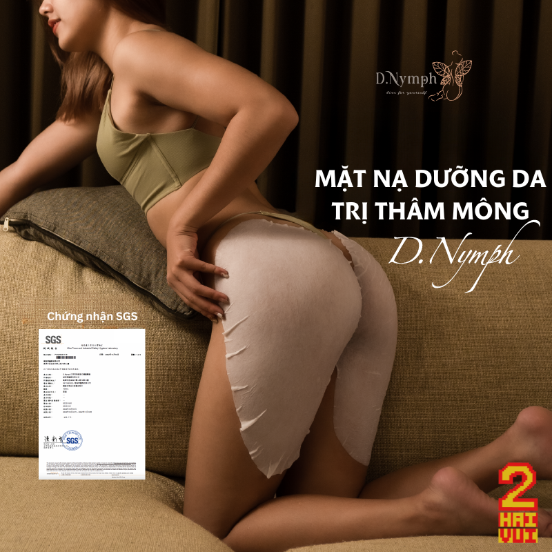MẶT NẠ DƯỠNG ẨM TRỊ THÂM DÀNH CHO MÔNG D.NYMPH 100ML