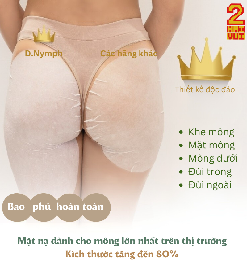 MẶT NẠ DƯỠNG ẨM TRỊ THÂM DÀNH CHO MÔNG D.NYMPH 100ML