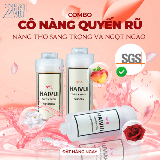 【COMBO Cô nàng quyến rũ】Lõi lọc nước tạo hương thơm X3