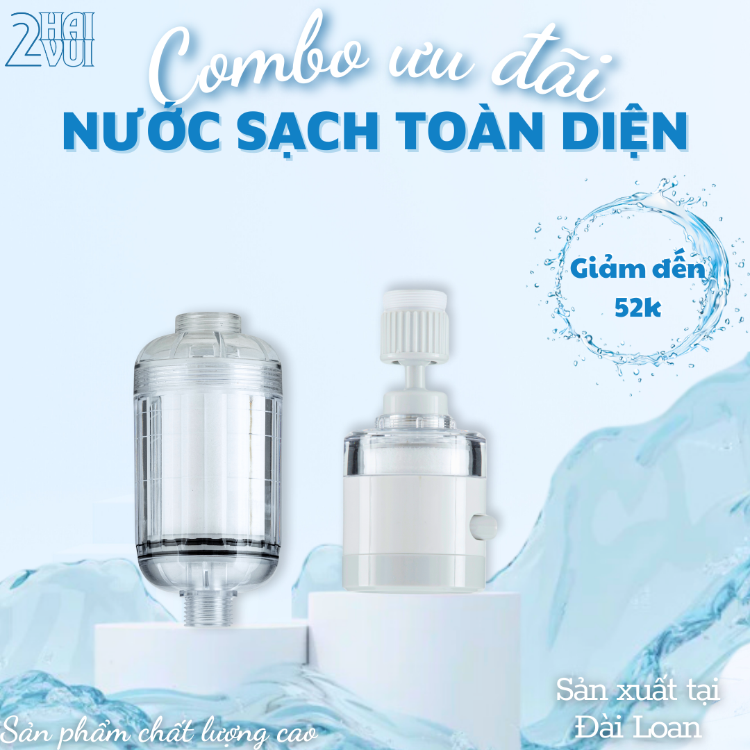 COMBO ƯU ĐÃI NƯỚC SẠCH TOÀN DIỆN