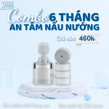 COMBO 6 THÁNG AN TÂM NẤU NƯỚNG